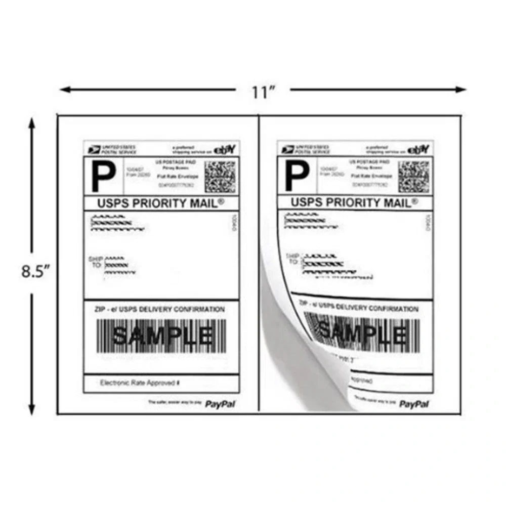 Reseller‎ Pack- 100PolyMailers 6x9&10x13+thank you cards&stickers+8.5/11 labels